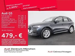 Manhattangrau metallic Gebraucht 2023 Audi Q5 Ambiente SUV | 39.278 € (Superpreis)