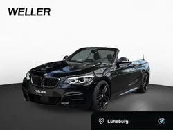 Black sapphire (schwarz) Gebraucht 2021 BMW M240 M Sport Cabrio | 39.490 € (Fairer Preis)