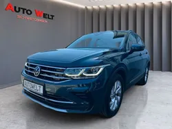 Blau Gebraucht 2021 VW Tiguan Elegance SUV | 28.990 € (Fairer Preis)