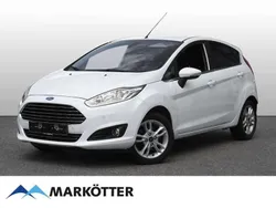 Frostweiß Gebraucht 2015 Ford Fiesta Titanium Kleinwagen | 8.350 € (Fairer Preis)