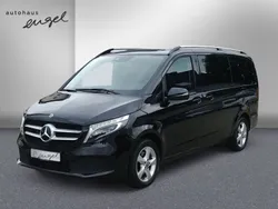 Obsidianschwarz metallic Gebraucht 2021 Mercedes V250 Edition Van / Kleinbus | 56.789 € (Teuer)