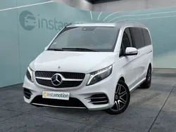 Weiß Gebraucht 2023 Mercedes V300 AMG line Van / Kleinbus | 67.200 € (Etwas zu teuer)