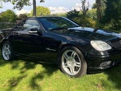 Schwarz Gebraucht 2001 Mercedes SLK32 AMG AMG Cabrio | 22.999 € (Etwas zu teuer)