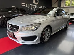 Silber Gebraucht 2015 Mercedes CLA250 AMG line Limousine | 18.900 € (Guter Preis)