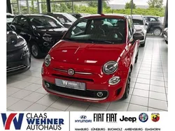 Passione rot) (rot Gebraucht 2017 Fiat 500 Kleinwagen | 9.900 € (Fairer Preis)
