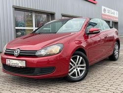 Rot Gebraucht 2012 VW Golf Cabriolet Basis Cabrio | 7.699 € (Guter Preis)