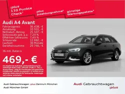 Mythosschwarz metallic Gebraucht 2024 Audi A4 Advanced Plus Kombi | 36.438 € (Fairer Preis)
