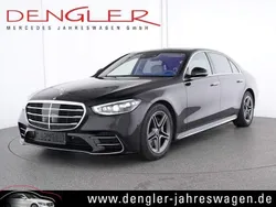 Obsidianschwarz metallic Gebraucht 2023 Mercedes S580 AMG line Limousine | 109.900 € (Superpreis)