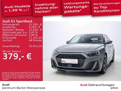 Chronosgrau metallic Gebraucht 2023 Audi A1 S-Line Kleinwagen | 31.295 € (Teuer)