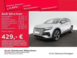Florettsilber metallic Gebraucht 2023 Audi Q4 e-tron Ambiente SUV | 35.335 € (Fairer Preis)