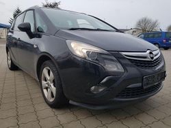 Schwarz Gebraucht 2014 Opel Zafira Tourer Style Van / Kleinbus | 5.900 € (Superpreis)