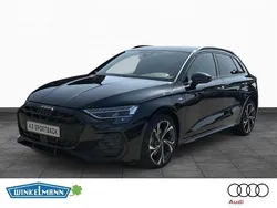 Mythosschwarz metallic Neu 2025 Audi A3 Sportback e-tron S-Line Limousine | 44.444 € (Guter Preis)