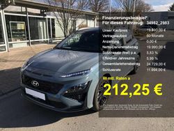 Misty jungle (metallic) Gebraucht 2022 Hyundai Kona N Line SUV | 19.990 € (Etwas zu teuer)