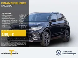 Schwarz Neu 2025 VW T-Cross R-line SUV | 30.880 € (Fairer Preis)