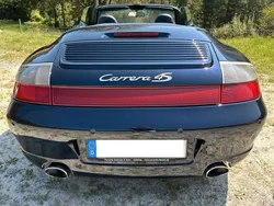 Blau Gebraucht 2003 Porsche 996 Cabrio | 55.996 € (Etwas zu teuer)