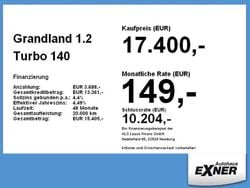 Kobalt blau Gebraucht 2022 Opel Grandland X SUV | 17.400 € (Superpreis)