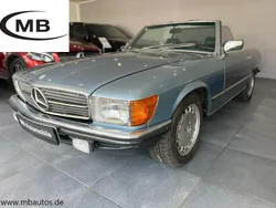 Blau metallic Gebraucht 1985 Mercedes SL380 Cabrio | 37.990 €