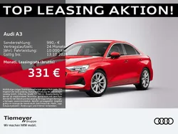 Rot Gebraucht 2025 Audi A3 Advanced Limousine | 36.770 € (Fairer Preis)