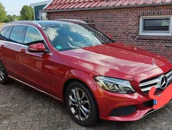 Rot Gebraucht 2015 Mercedes C220 Avantgarde Kombi | 13.499 € (Fairer Preis)
