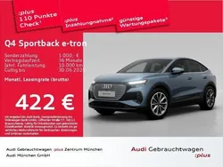 Geysirblau metallic Gebraucht 2024 Audi Q4 Sportback e-tron S-Line SUV | 46.831 € (Etwas zu teuer)