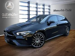 Schwarz Gebraucht 2021 Mercedes CLA250e Shooting Brake AMG Kombi | 29.860 € (Fairer Preis)