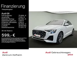 Gletscherweiß metallic Gebraucht 2024 Audi Q8 S-Line SUV | 75.999 € (Superpreis)