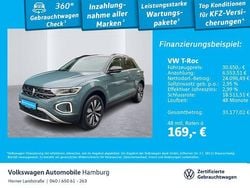 Petroleum blue metallic/schwar Gebraucht 2025 VW T-Roc Goal SUV | 30.650 € (Guter Preis)
