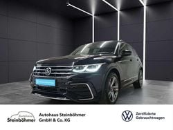 Deep black perleffekt (schwarz) Gebraucht 2021 VW Tiguan R-line SUV | 34.835 € (Fairer Preis)