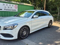 Weiß Gebraucht 2017 Mercedes CLA220 Shooting Brake AMG line Kombi | 21.600 € (Etwas zu teuer)