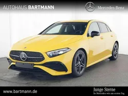 Unilack sonnengelb Gebraucht 2023 Mercedes A250 AMG line Limousine | 37.480 € (Fairer Preis)