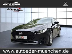 Jet black (metallic) Gebraucht 2021 Mazda 3 Selection Limousine | 21.480 € (Fairer Preis)