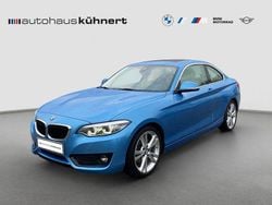 Seaside blue metallic blau Gebraucht 2018 BMW 220 Advantage Coupé | 25.455 € (Etwas zu teuer)