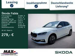 Moonweiß perleffekt met. Gebraucht 2024 Skoda Fabia Selection Limousine | 22.689 € (Fairer Preis)