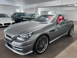Palladiumsilber metalliclack Gebraucht 2015 Mercedes SLK350 AMG line Cabrio | 19.700 € (Guter Preis)