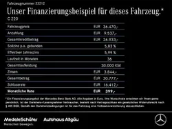 Grau Gebraucht 2022 Mercedes C220 AMG Limousine | 36.470 € (Etwas zu teuer)