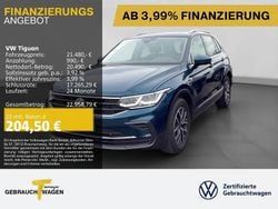 Blau Gebraucht 2021 VW Tiguan Life SUV | 21.480 € (Superpreis)