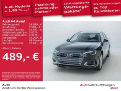 Mythosschwarz metallic Gebraucht 2025 Audi A4 Advanced Plus Kombi | 39.989 € (Teuer)