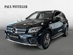 Lack obsidianschwarz Gebraucht 2018 Mercedes GLC250 AMG line SUV | 30.480 € (Fairer Preis)