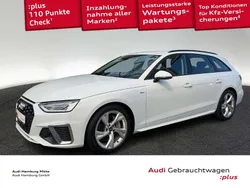 Gletscherweiß metallic Gebraucht 2023 Audi A4 S-Line Kombi | 29.990 € (Superpreis)