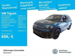 Nightshade blue metallic Gebraucht 2024 VW Tiguan R-line SUV | 43.890 € (Teuer)