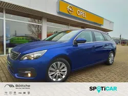 Lackierung magneticblau/metal Gebraucht 2018 Peugeot 308 Allure Kombi | 12.990 € (Fairer Preis)