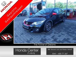 Schwarz Gebraucht 2015 Honda Civic Elegance Limousine | 13.990 € (Etwas zu teuer)