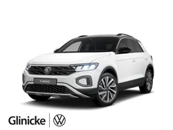 Pure white / schwarz Neu 2025 VW T-Roc Goal SUV | 32.211 € (Fairer Preis)