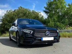 Schwarz Gebraucht 2022 Mercedes A200 AMG line Limousine | 26.000 € (Fairer Preis)