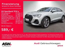 Tausilber metallic Gebraucht 2023 Audi Q3 Sportback S-Line SUV | 44.990 € (Teuer)