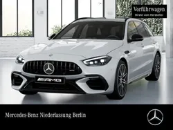 Weiß Gebraucht 2024 Mercedes C63S AMG Night Kombi | 81.890 € (Fairer Preis)