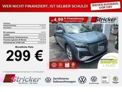 Blau Gebraucht 2023 Audi Q4 e-tron S-Line SUV | 31.909 € (Superpreis)