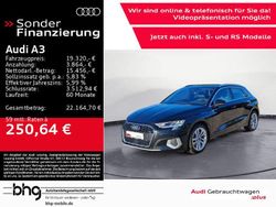 Mythosschwarz metallic Gebraucht 2021 Audi A3 Ambiente Limousine | 19.320 € (Fairer Preis)