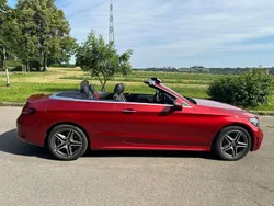 Rot Gebraucht 2018 Mercedes C220 AMG line Cabrio | 31.500 € (Fairer Preis)
