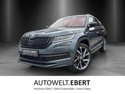 Grau Gebraucht 2021 Skoda Kodiaq SportLine SUV | 35.690 € (Etwas zu teuer)